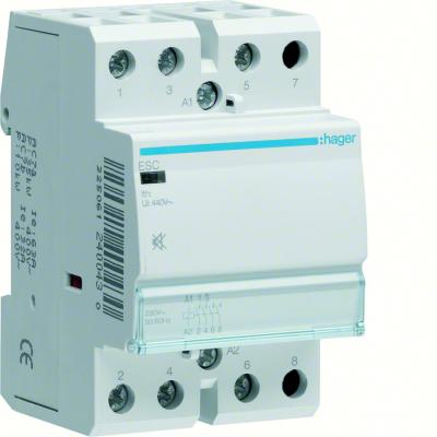 BTICINO FC4A6/230N - Contattore 4NO 400V 63A Bobina 230VAC Per Impianti Elettrici