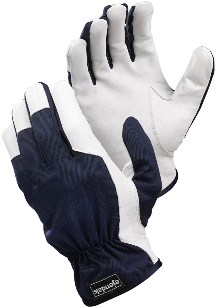 Glove tegera 119  goatgrain - GLOVE TEGERA 119  GOATGRAIN COTTON BLUE SIZE 7