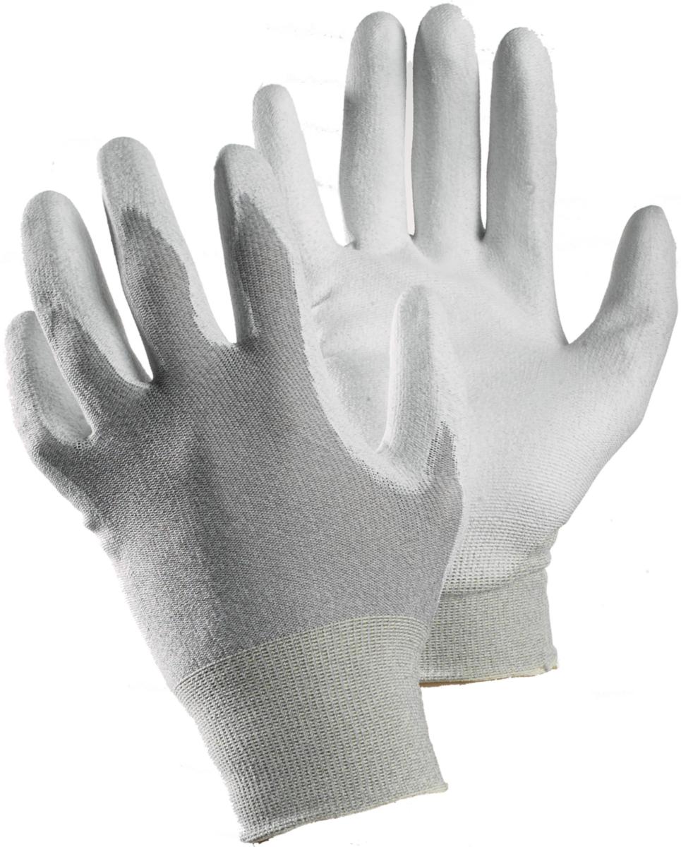 Glove tegera 811 esdnylon - GLOVE TEGERA 811 ESDNYLON PU-DIPPED INNERHAND SIZE 6