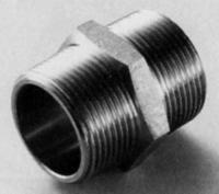 Nipple Hexagonal Stainless Steel, R-207, EN 1.4404