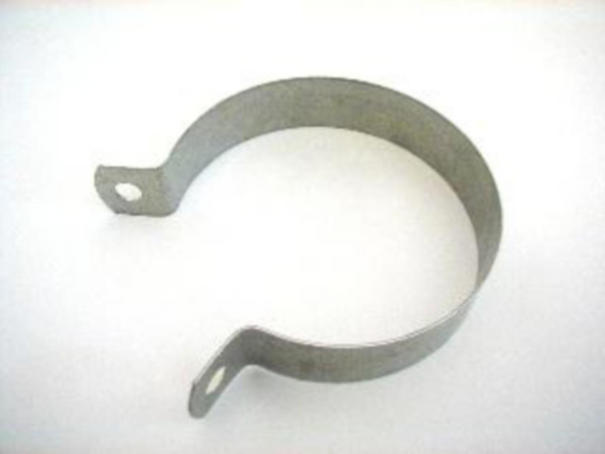 Clamp sleeve for ventilation ducts, acid-proof stainless steel - CLAMP R2343 FOR VENTI 127MM 0