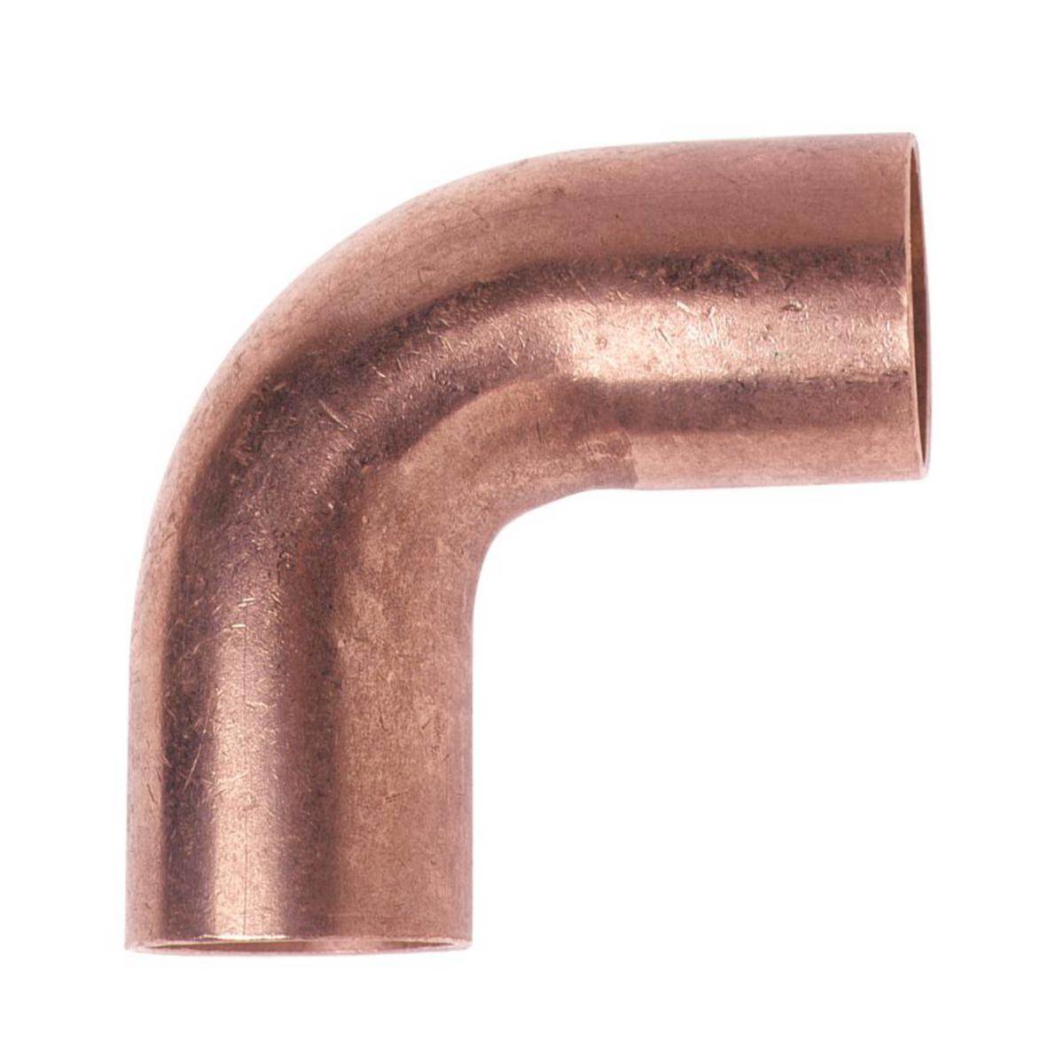 E35L Solder Bend 90 ° Fitting - Fitting - SOLDERING BEND 90 5/8 FITTING-FITTING E35-10L