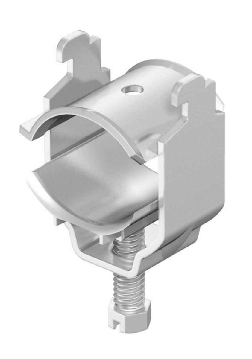 Kabelhållare för anslutning av kabelskärm till potentialutjämningssystem - KABELHÅLLARE PUS 22-28MM