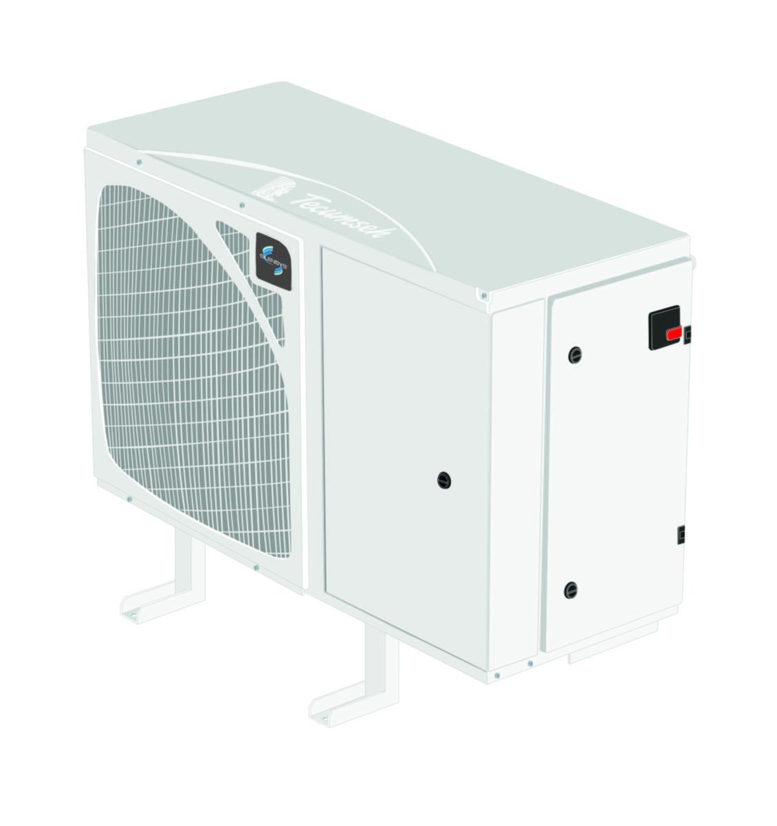Silensys Aggregat A2L kyl, R1234yf, 400V - CONDENSING UNIT A2L SILAG4547NTX